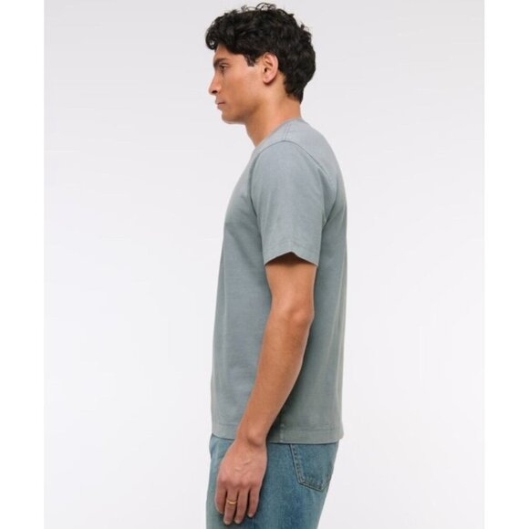 Abercrombie & Fitch Classic Polished Tee XXL Blue-Grey - Picture 3 of 10